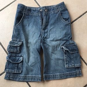 Like-new Gymboree denim cargo shorts